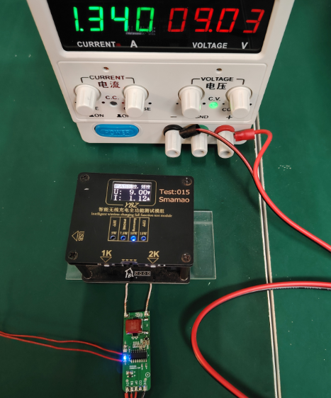 ip6821无线充测试方法详解三，10W功率实测